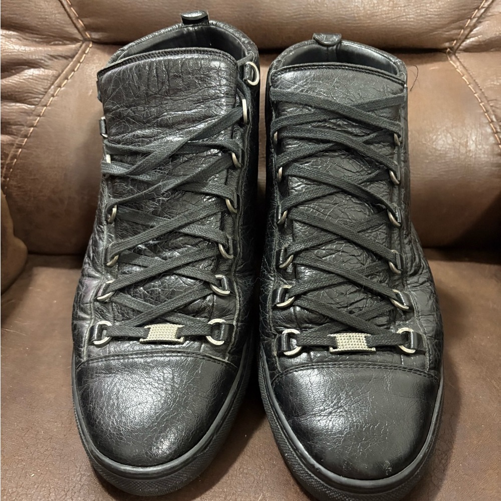 Balenciaga Black Arena Sneakers